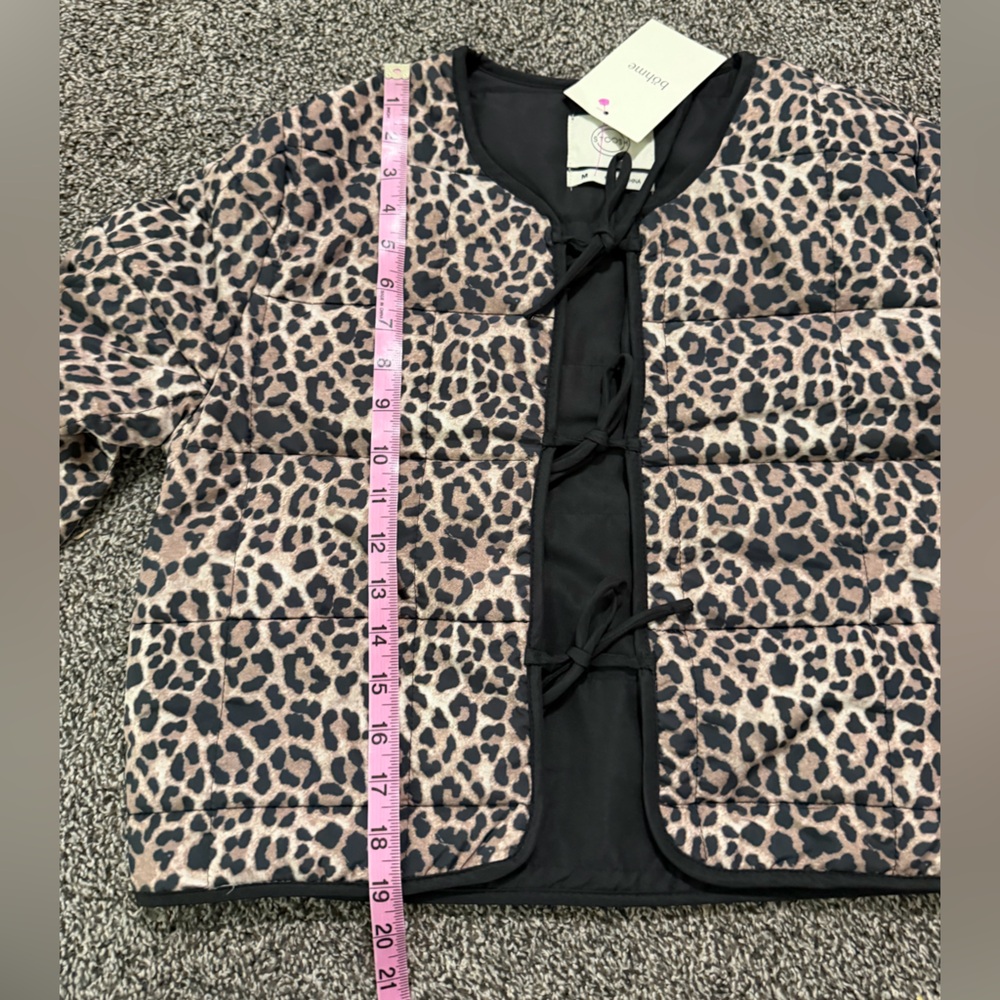 NWT Bohme Armani Leopard Jacket | Size Medium - Picture 6 of 6